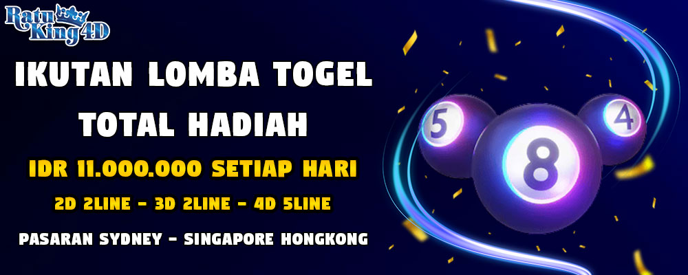 LOMBA TOGEL 2D 2LINE, 3D 2LINE & 4D 5LINE SDY SGP